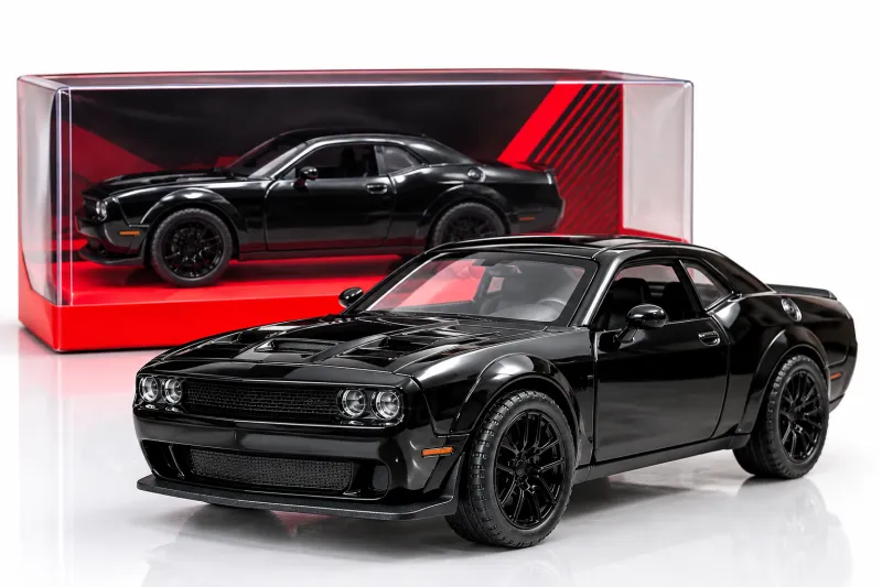 Premium 1:32 Die-Cast Metal Car – Black.